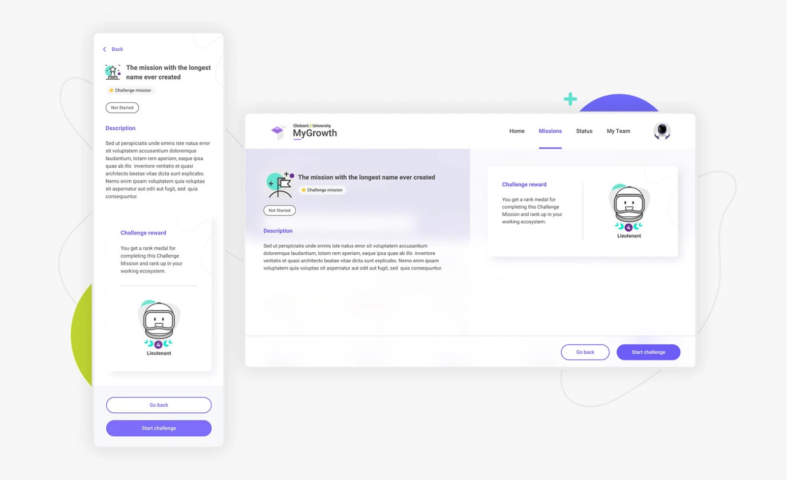 Globant | MyGrowth missions detail